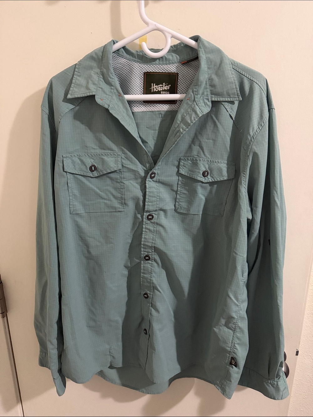 Howler Brothers Seafoam Green Lightweight Shirt